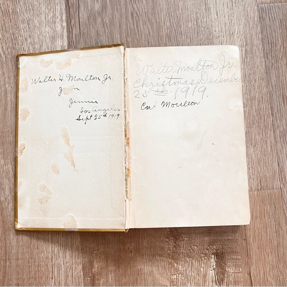 Antique Book 1919, Through The Looking‎ Glass and What Alice Found There